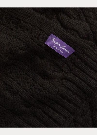 Men's Ralph Lauren Cable-Knit Cashmere Scarf | 195240CAW